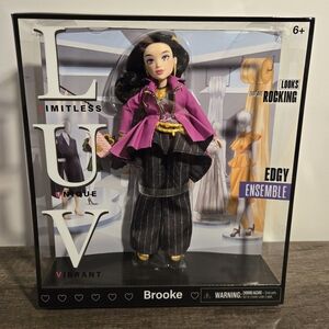 Brooke Doll with Pink Jacket and Black Skirt